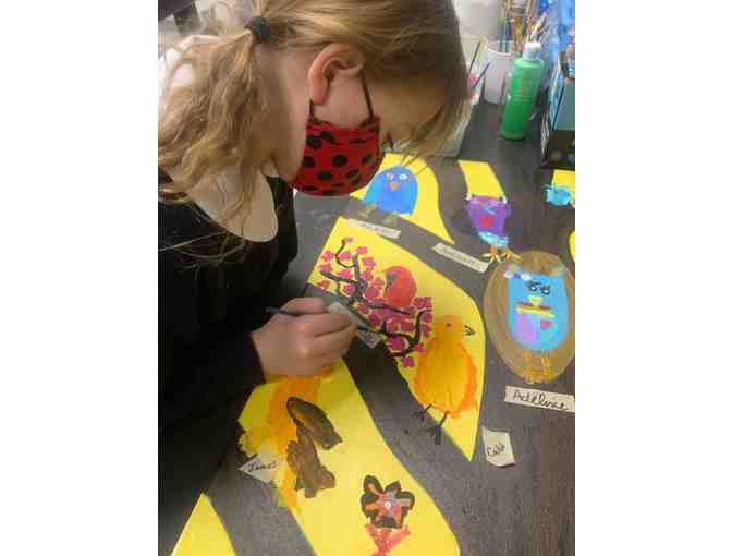 CHILDREN'S CLASS ART PROJECT - 4th Grade