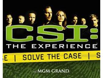 Trip for Two to Las Vegas with tickets to CSI: The Experience