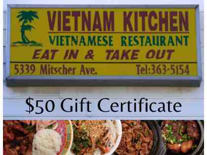 $50 to Vietnam Kitchen