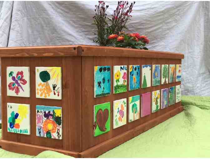 Ms. Brick's 2nd Grade Class Art Project - Planter Box