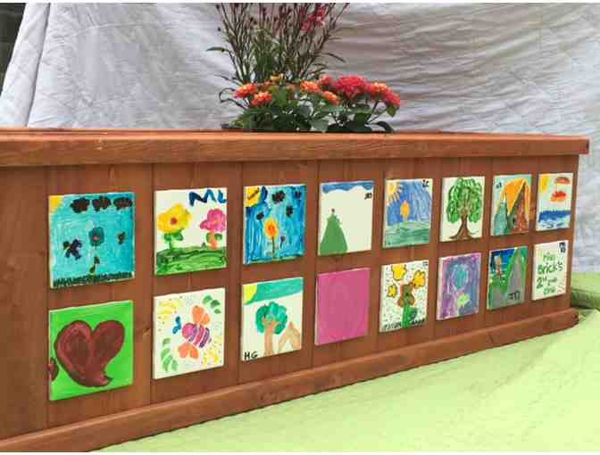 Ms. Brick's 2nd Grade Class Art Project - Planter Box
