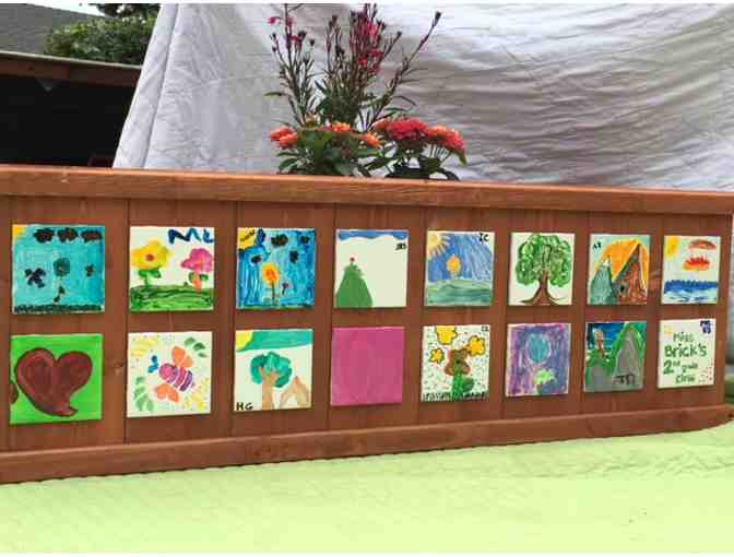 Ms. Brick's 2nd Grade Class Art Project - Planter Box