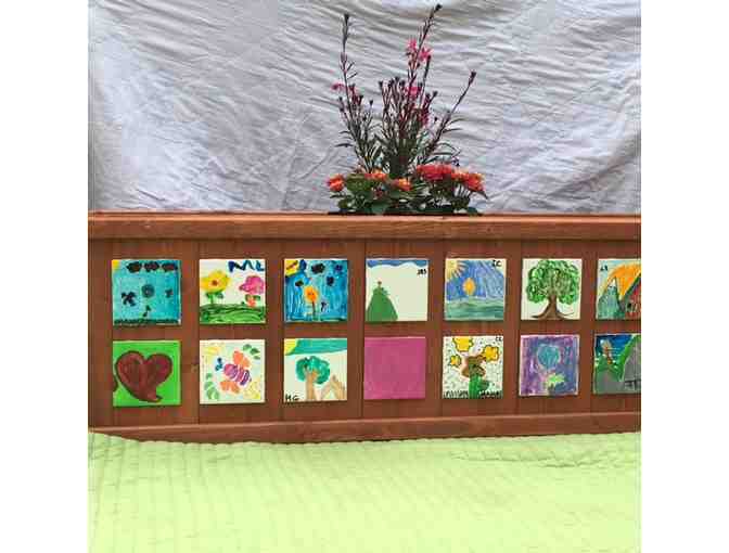 Ms. Brick's 2nd Grade Class Art Project - Planter Box