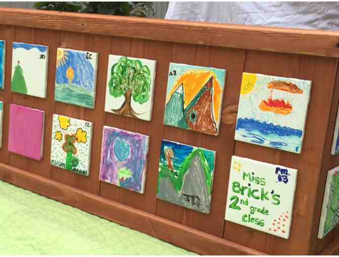 Ms. Brick's 2nd Grade Class Art Project - Planter Box