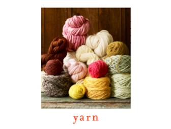 $50 Gift certificate to Purl Soho (www.purlsoho.com)