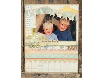 'Sassafras Vintage' an assortment of scrapbook products