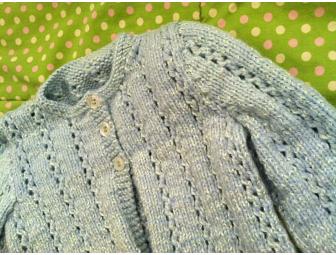 Hand knit Baby Sweater