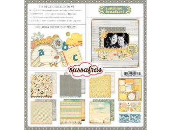 'Sassafras Vintage' an assortment of scrapbook products