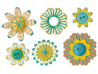 'Sassafras Vintage' an assortment of scrapbook products