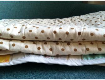 Hand crafted baby quilt