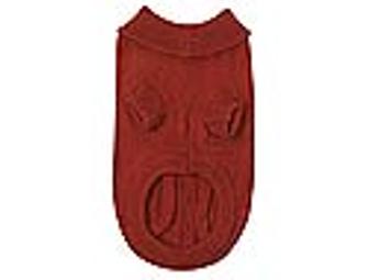 Cable Knit Dog Sweater