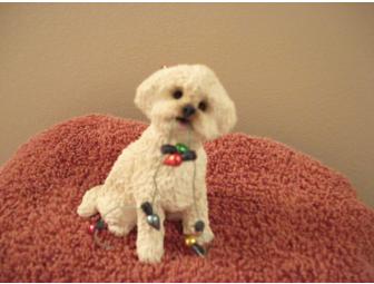 Bichon Christmas Ornament