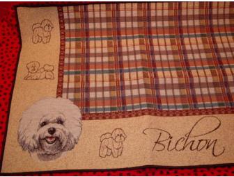 Bichon Throw Rug