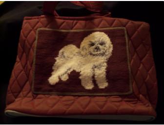 Quilted Needlepoint Purse