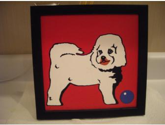 Pop Dogs Pop Art Framed Print