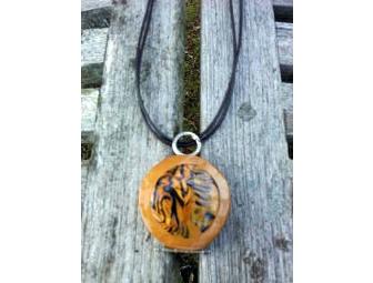 Animal Print Pendant