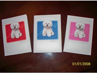 Bichon Boxed Note Cards