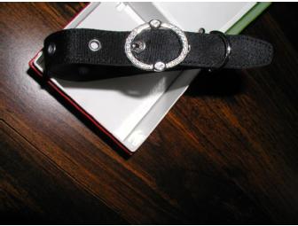 Dog Collar With Cubic Zirconia Stones