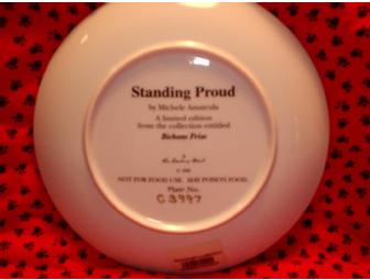 'Standing Proud' Bichon plate