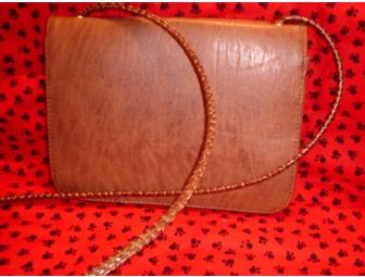 Ladies hand painted Bichon purse