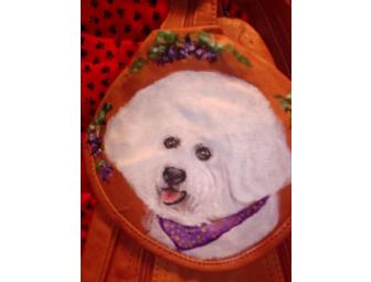 Bichon backpack/purse