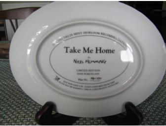 Franklin Mint Heirloom Limited Edition Plate