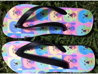 Bichon Flip Flops