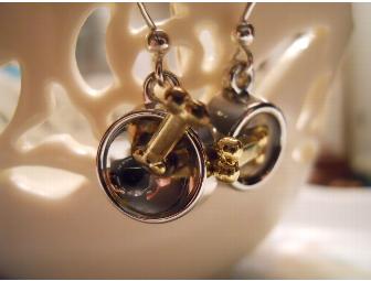 Bone & Bowl Earrings