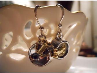 Bone & Bowl Earrings