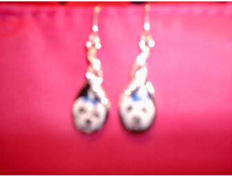 Bichon 'Bling' Earrings