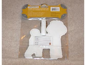 Bichon Luggage Tag