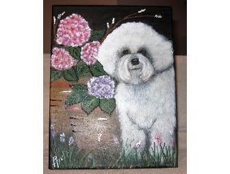 Original Painting of Bichon