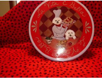 Bichon Chef Wall Plate