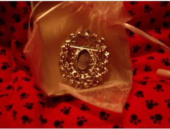 Delicate Bichon,Brooch...