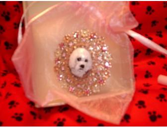 Delicate Bichon,Brooch...