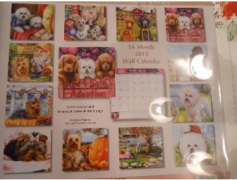 16 Month Dog Daze Calendar