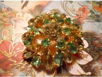 1940's Green & Yellow PIN