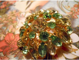 1940's Green & Yellow PIN