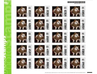 Sock Monkey US Postage Stamps