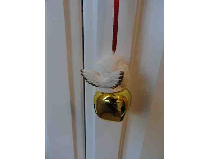 Bichon Bell Christmas Ornament