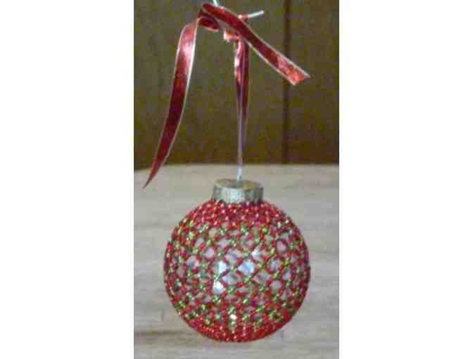 Beaded Christmas Ornament