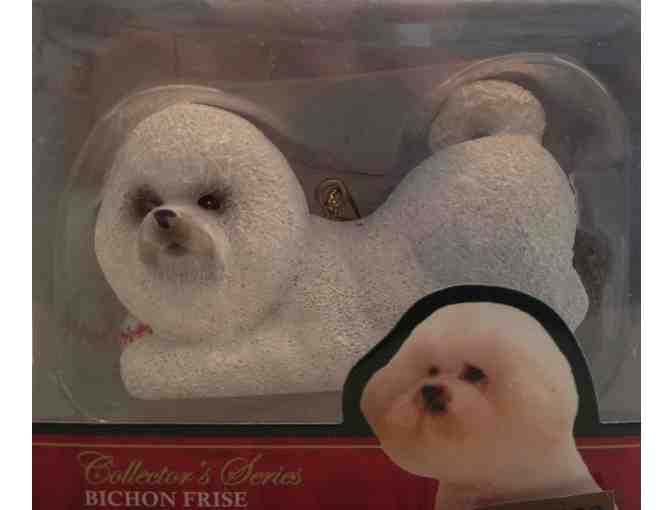 Playful Bichon Christmas Ornament