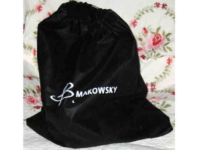 B. Makowsky Glove Leather Flap Tote