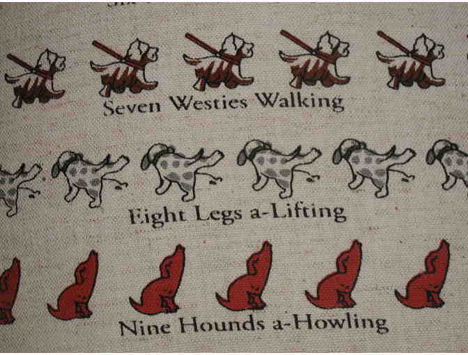 A Dogs Christmas Pillow.