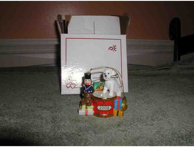 Danbury Mint Bichon Frise Ornament 2008