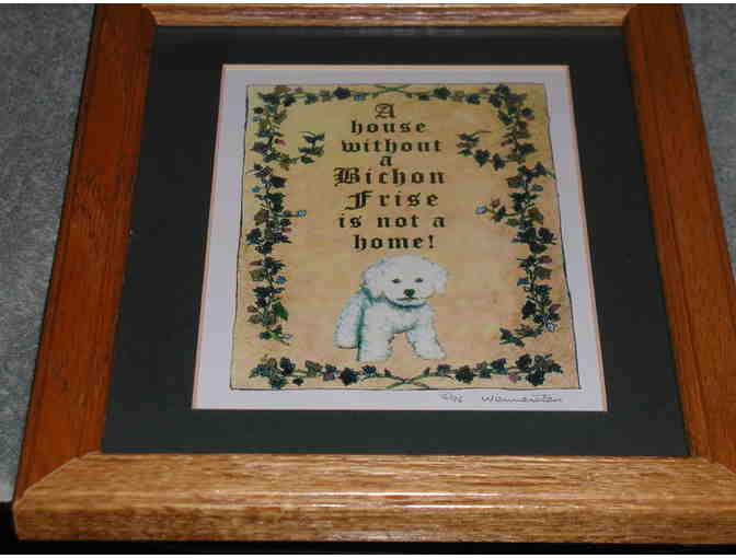 A House Without a Bichon......