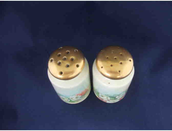 Vintage H/P Porcelain Salt & Pepper Shakers