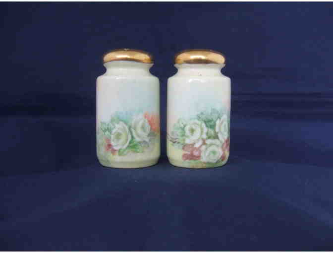Vintage H/P Porcelain Salt & Pepper Shakers