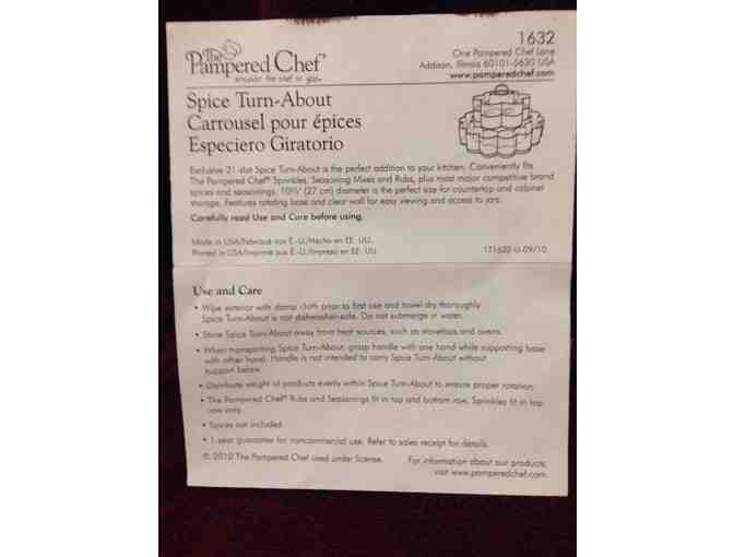 Pampered Chef Spice Turn-Around