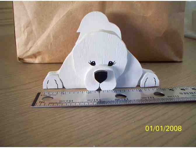 Layered Wood Business Card Holder